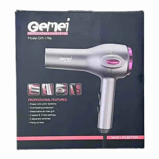 Profesionalni fen za kosu Gemei GM-1786