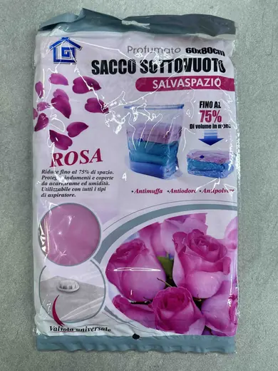 Vakuum torba za prostor ružičasta 60x80cm