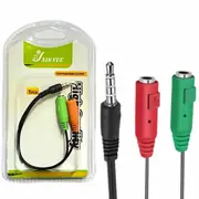 ADAPTER KABAL 3.5MM NA 2X3.5MM JACK