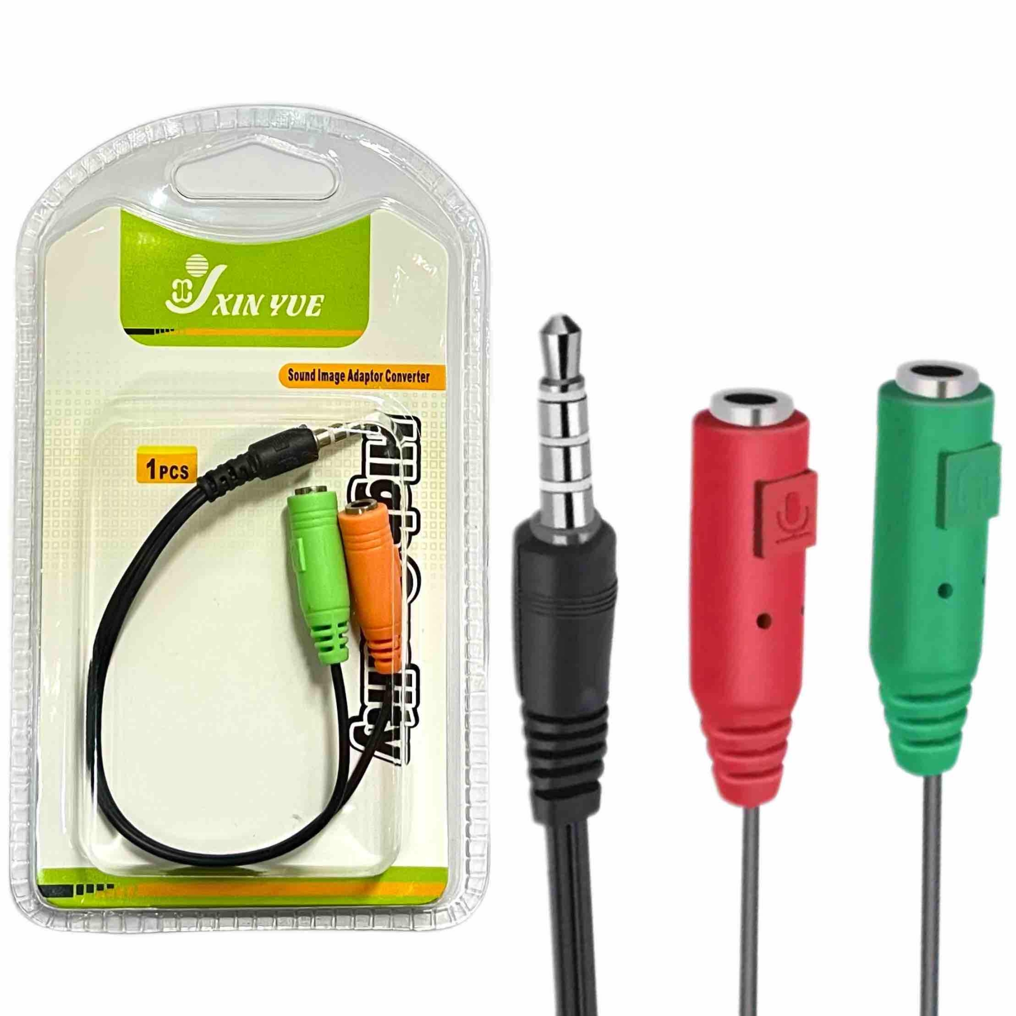 ADAPTER KABAL 3.5MM NA 2X3.5MM JACK