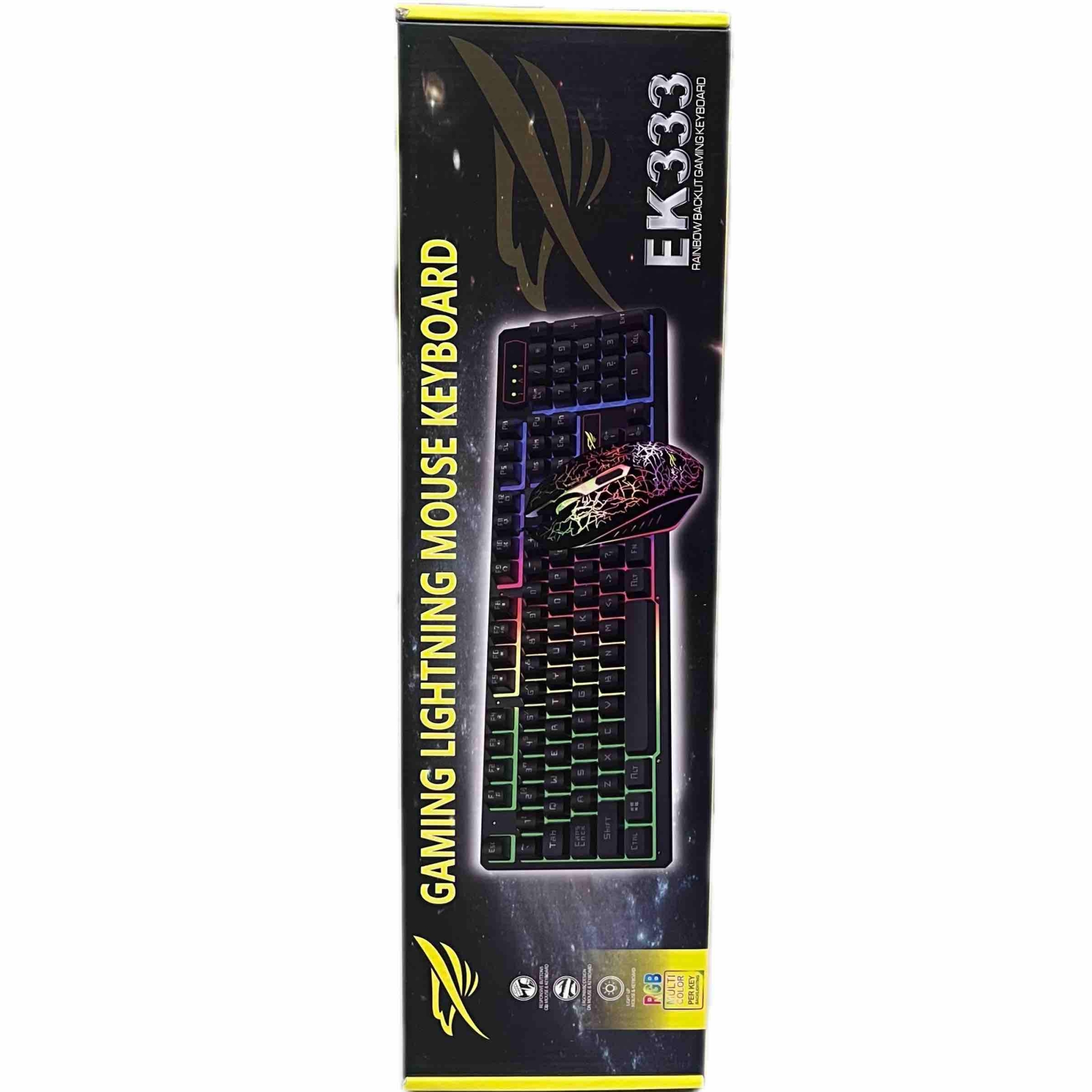 Gamer tastatura sa mišom EK333