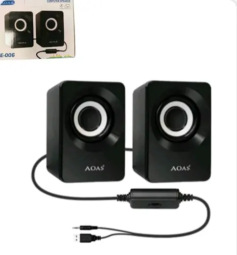 AOAS E-006 kompjuterski zvučnici su kompaktan stereo set za računar