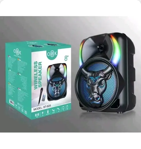 BT-825 prenosivi Bluetooth zvučnik od 8" sa mikrofonom
