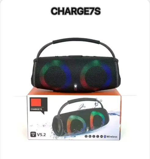 CHARGE7S prenosivi Bluetooth zvučnik sa RGB osvetljenjem