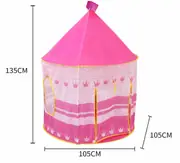 Dečiji šator za igru – roze princeza