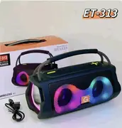 ET-313 prenosivi Bluetooth zvučnik sa RGB osvetljenjem