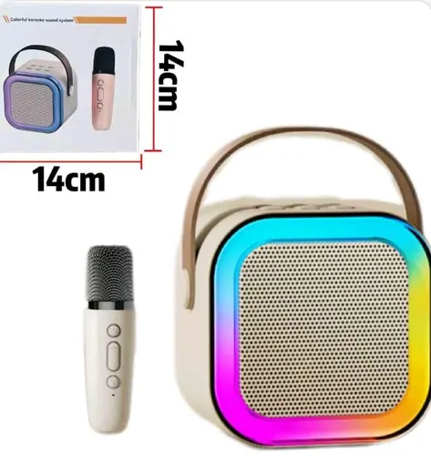 K12 prenosivi Bluetooth karaoke zvučnik sa bežičnim mikrofonom