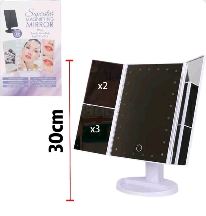 LED ogledalo za šminkanje sa touch kontrolom