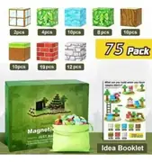 Magnetni građevinski blokovi – 75 komada