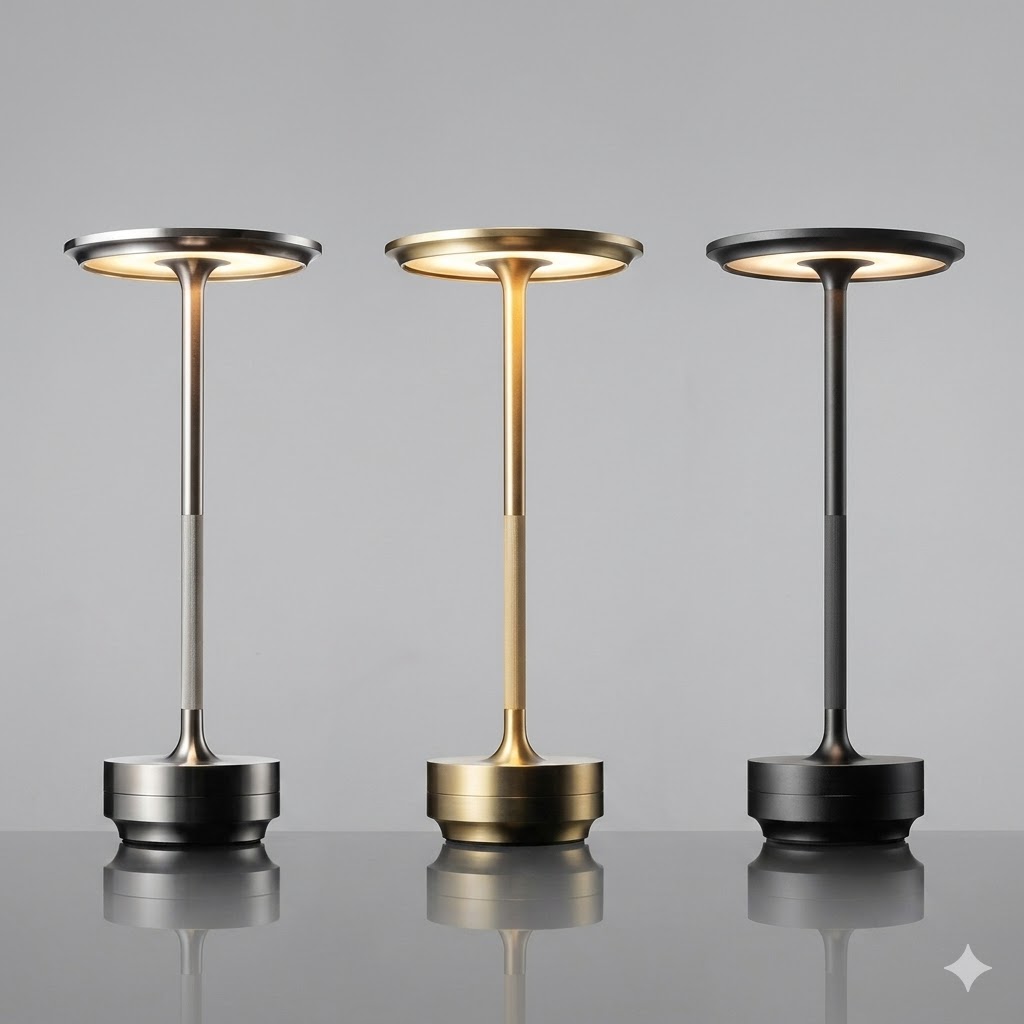 Moderna bežična LED lampa dostupna u više boja