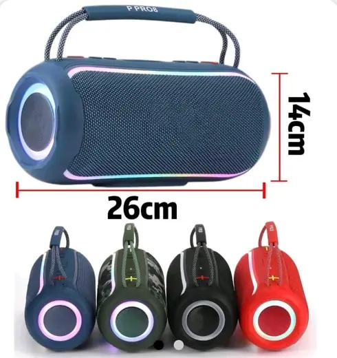 P PRO8 prenosivi Bluetooth zvučnik sa RGB osvetljenjem