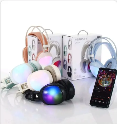 PRON Wireless Headset – RGB LED bežične slušalice