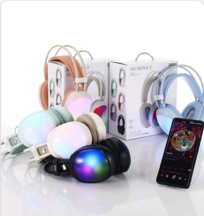 PRON Wireless Headset – RGB LED bežične slušalice