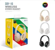 SBY-16 bežične stereo slušalice sa RGB osvetljenjem