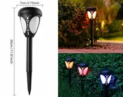Solarna LED baštenska lampa sa automatskim paljenjem 10kom