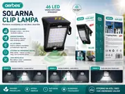Solarna LED clip lampa sa senzorom pokreta