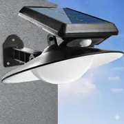 Solarna LED lampa sa senzorom pokreta, idealna za dvorište