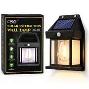 Solarna zidna lampa BK-888 sa senzorom pokreta i toplim LED svetlom