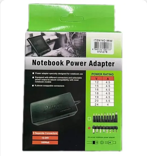 Univerzalni punjač za laptop 96W/100W