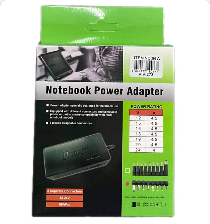 Univerzalni punjač za laptop 96W/100W