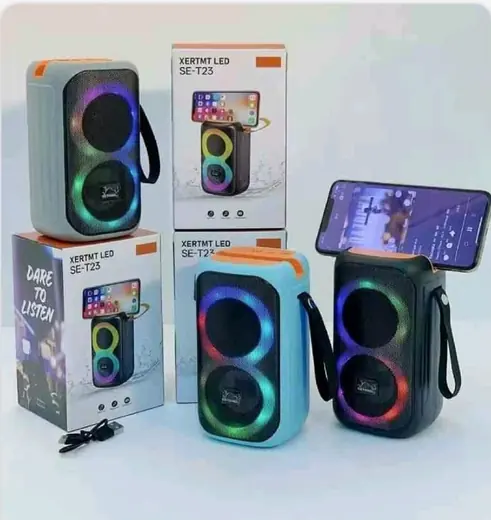 XERTMT LED SE-T23 prenosivi Bluetooth zvučnik sa RGB osvetljenjem