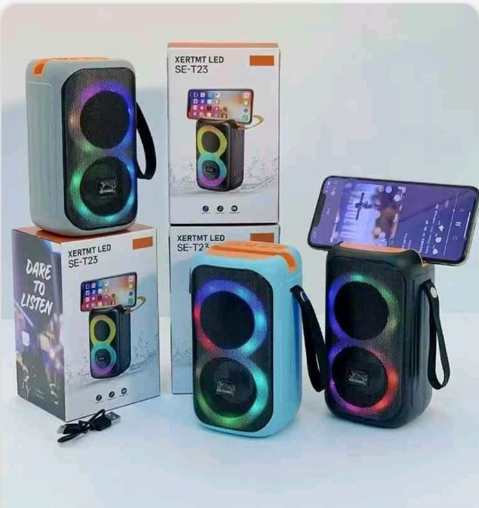 XERTMT LED SE-T23 prenosivi Bluetooth zvučnik sa RGB osvetljenjem