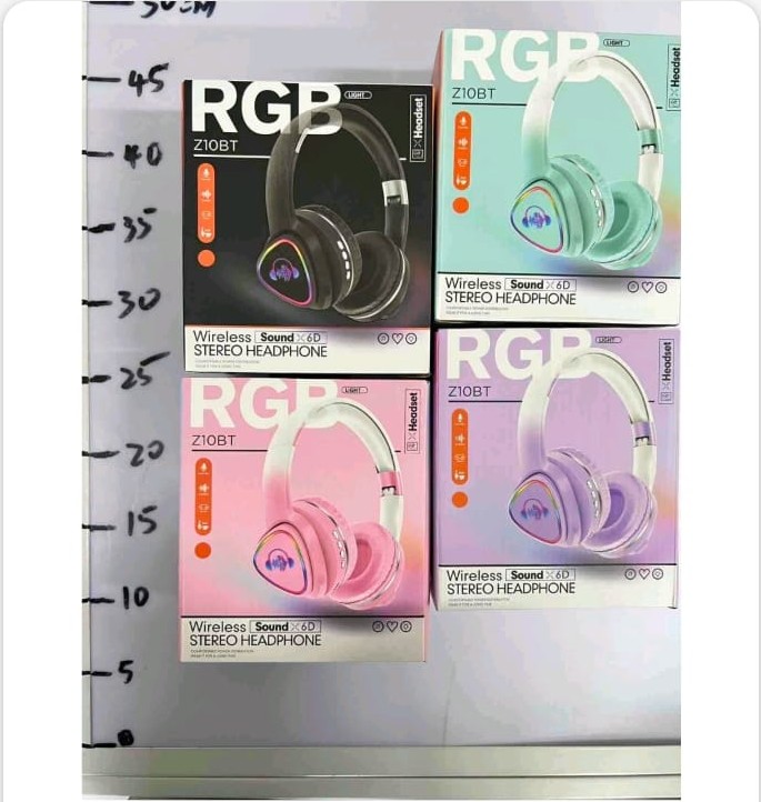 Z10BT bežične stereo slušalice sa RGB osvetljenjem